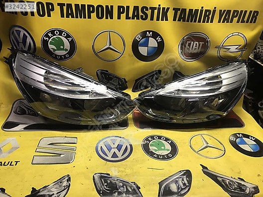 RENAULT CİLO 4 SAĞ SOL FAR ORJİNAL ÇIKMA TEMİZ