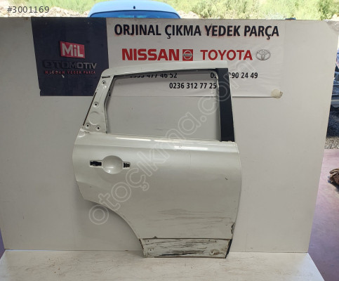 Nissan Qashqai J10 Sağ Arka Kapı ve Parçaları - Mil Oto Çık