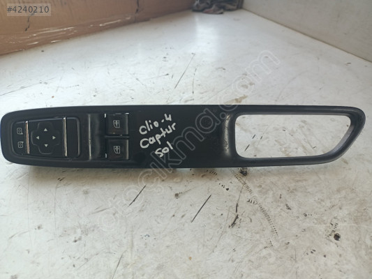 RENAULT CLİO 4 CAPTUR SOL ÖN CAM DÜĞMELERİ