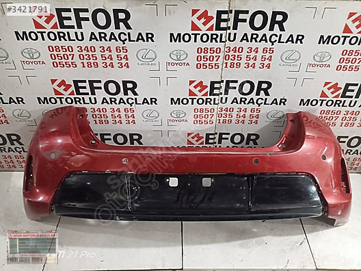 TOYOTA AURİS ARKA TAMPON ÇIKMA ORJİNAL PARÇA