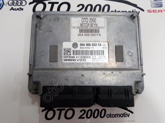 06A906033FA VOLKSWAGEN TOURAN BSF MOTOR BEYNİ ÇIKMA