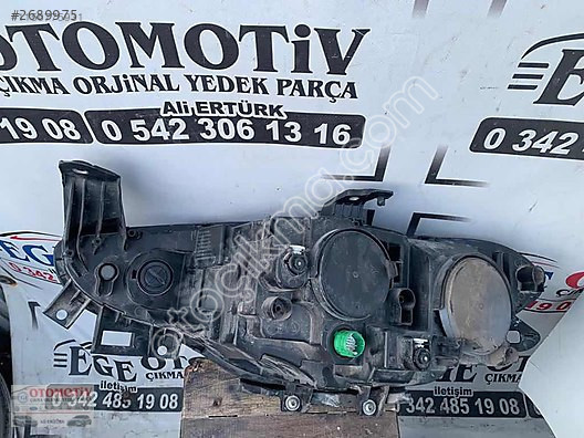 FİAT EGEA LEDLİ MERCEKLİ SAĞ SOL FAR ORJİNAL HATASIZ