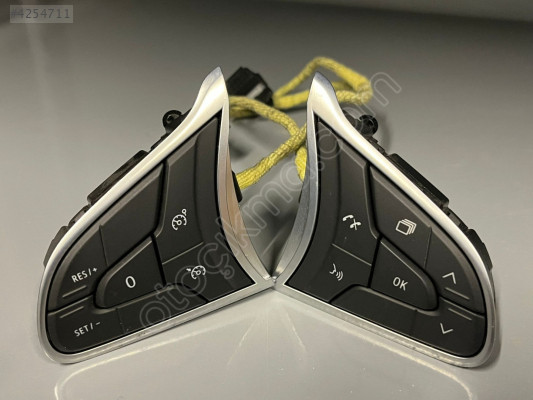 MEGANE 4 MAKYAJLI DİREKSİYON DÜĞMESİ ORJİNAL SIFIR