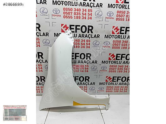 TOYOTA HİLUX SAĞ ÖN ÇAMURLUK ÇIKMA ORJİNAL YEDEK PARÇA 16-24