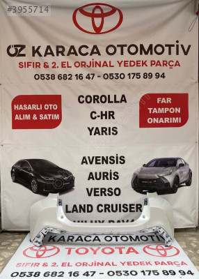 2024-2025 TOYOTA C-HR ÇIKMA ORJINAL ARKA TAMPON
