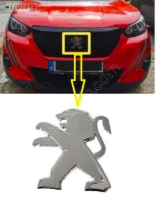 Peugeot 2008 ön amblem 98366648vd