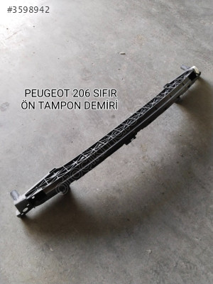 PEUGEOT 206 SIFIR PLASTİK ÖN TAMPON DEMİRİ