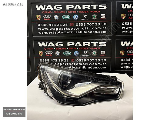 2011 - 2017 AUDİ A1 SAĞ FAR 8X0941006