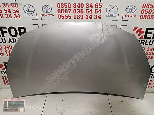 TOYOTA YARİS MOTOR KAPUTU ÇIKMA ORİJİNAL PARÇA 2012-2019