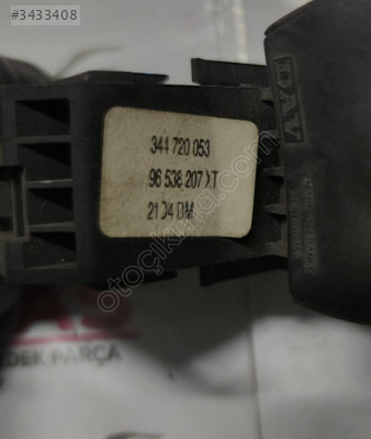 PEUGEOT 2002-2008 MODEL SİNYAL KOLU RADYO KONTROLÖRÜ 96538207XT