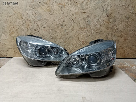 Mercedes w204 sağ sol far çıkma orjinal