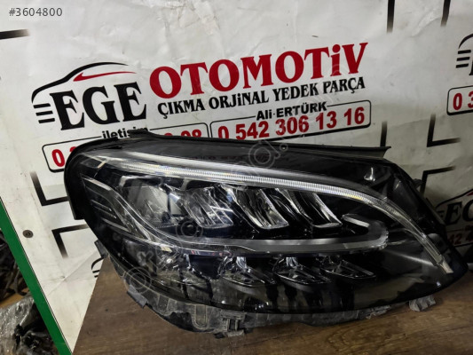 MERCEDES C SERİSİ W205 KASA MAKYAJLI SAĞ FAR ORJINAL