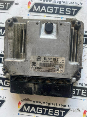 Passat 2.0TSI Motor Beyni 06J907309B 0261S06014 Med17.5.5