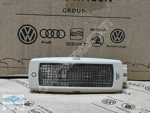 SKODA SUPERB 2002-2008 ARKA TAVAN LAMBASI IŞIĞI AYDINLATMASI BEJ