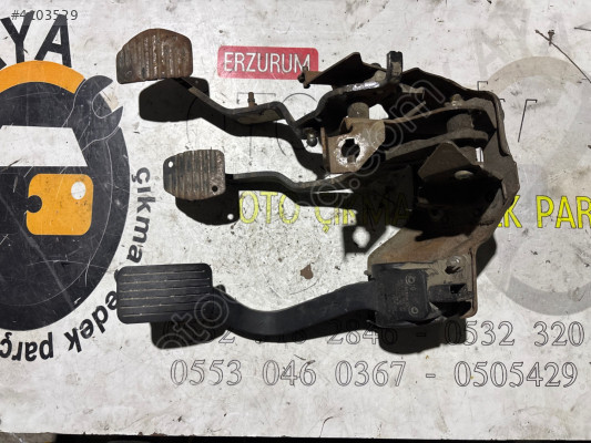 0280755166 PARTNER TEPEE BERLİNGO Çıkma gaz fren debriyaj pedalı