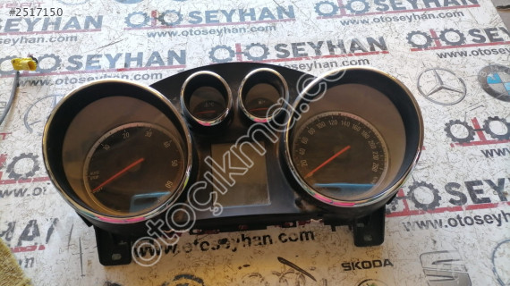 Opel astra j kilometre saati