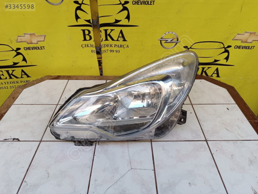 OPEL CORSA D SOL FAR MAKYAJLI ÇIKMA ORJİNAL YEDEK PARÇA