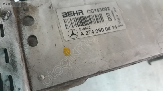 Mercedes C 205 RADYATÖR TURBO A2740900414
