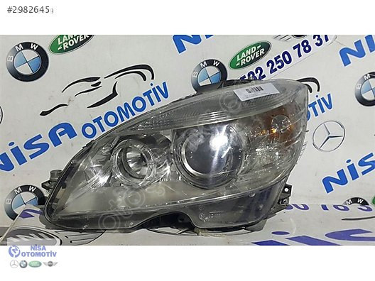 MERCEDES C SERİSİ W204 KASA SOL FAR MAKYAJSIZ XENON A2048202959