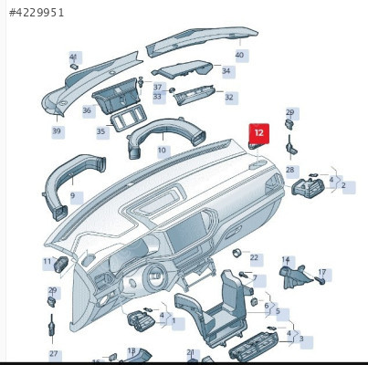 2GM819702 ORJİNAL HAVA KANALI T-CROSS