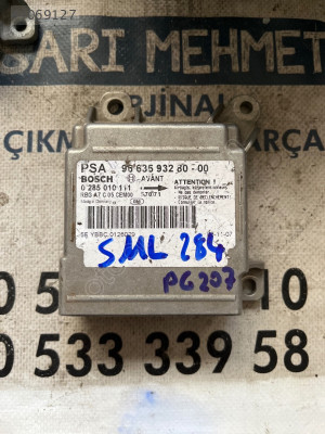 ÇIKMA PEUGEOT 207 96 635 932 80-00 9663593280-00 AIRBAG BEYNİ