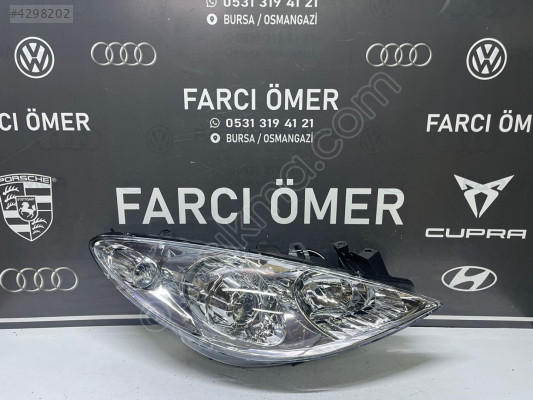 PEUGEOT 307  2006- SAĞ ÖN FAR SIFIR MERCEKLİ
