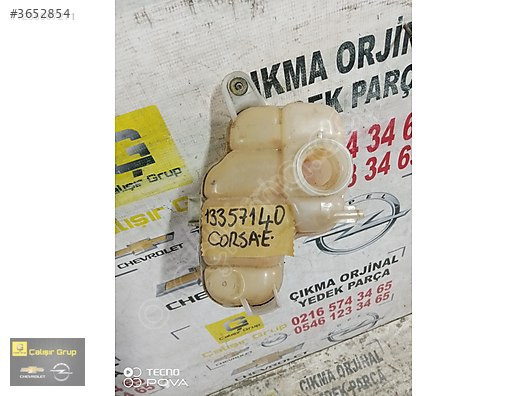 OPEL CORSA E 1.2 1.4 RADYATÖR SU BİDONU OEM 13357140