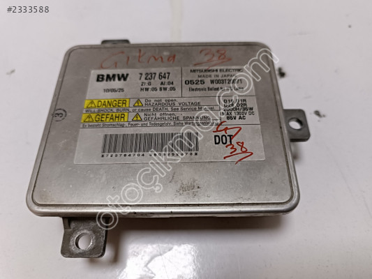 BMW F10 XENON BEYNİ F01 F20 E84 E90 LCİ 2008 2011 6311723764