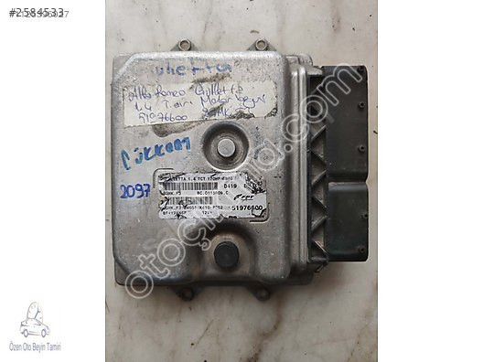 Alfa Romeo Giulietta 1.4 Motor Beyni 51976600 - 8GMK.F3 - 8G