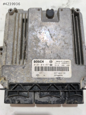 0281019457 237102213R EDC17C42  Logan  Sandero Motor Beyni