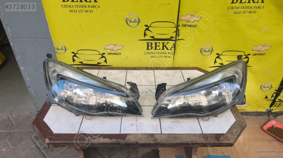 OPEL ASTRA J SAĞ SOL FAR ÇIKMA ORJİNAL YEDEK PARÇA