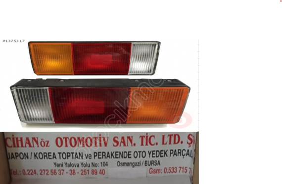 Hyundai Starex Libero Kamyonet Stop - Sağ Sol