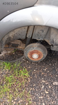 Citroen C3 arka dingil torsiyon yedek parça