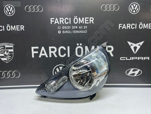 HONDA JAZZ 03-06 SOL ÖN FAR SIFIR SİYAH