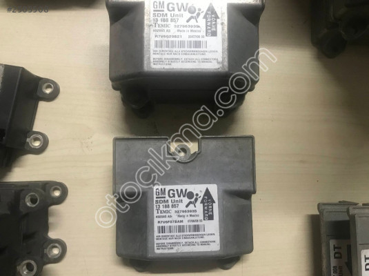 Opel Astra H airbag beyni 13188857 GW kodlu