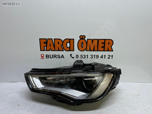 AUDİ A3 13-16 SOL ÖN FAR SIFIR MERCEKLİ