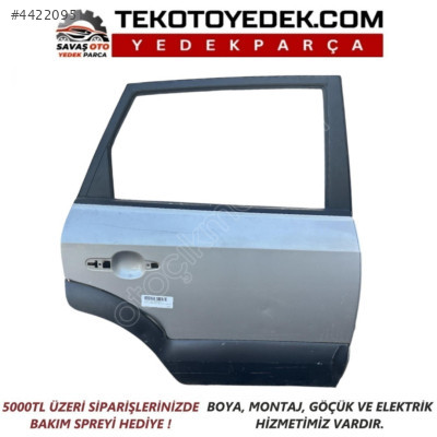 TUCSON ARKA KAPI SAĞ SOL 2003 VE ÜZERİ / KAMPANYA