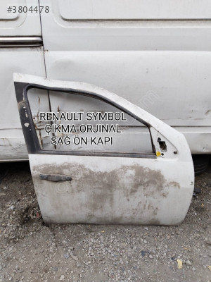 RENAULT SYMBOL ÇIKMA ORJİNAL DOLU SAĞ ÖN KAPI