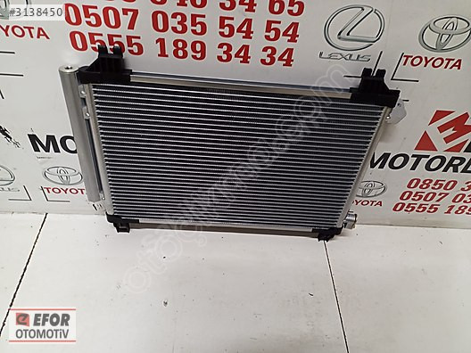 TOYOTA YARIS SIFIR KLİMA RADYATÖR 11- 1.33 OEM NO: 88460-0D200