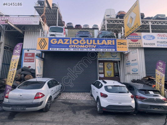 DACİA ÇIKMA YEDEK PARÇA ANKARA GAZİOGULLARI