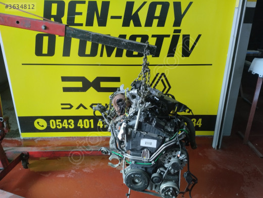 872100010581R RENAULT CLİO 5 1.5 MANUEL KOMPLE MOTOR ORJ RENKAY