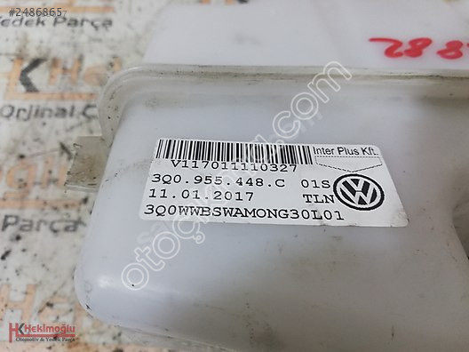VW PASSAT B8 CAM SU FİSKİYE BİDONU KAPAĞI VE MOTORU 3Q0 955