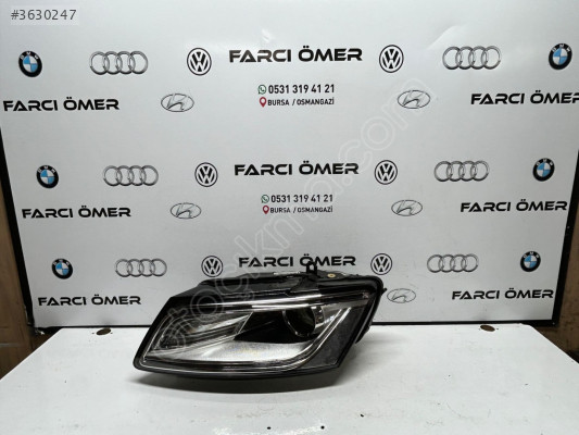 AUDİ Q5 SOL ÖN FAR ORJİNAL HATASIZ