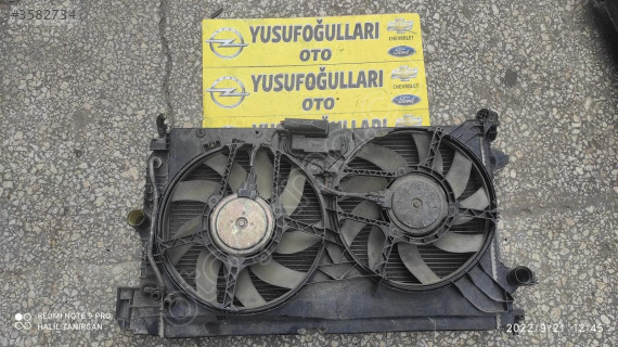 VECTRA C CİFTLİ FAN KLİMA FANI MOTOR RADYATOR