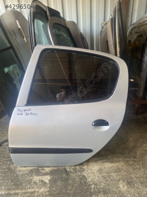 PEUGEOT 206 SOL ARKA KAPII ORJİNALL HATASIZ PARÇA