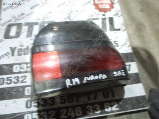 RENAULT R19 EUROPA SAĞ STOP SIFIR