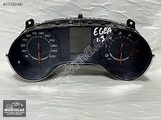 FİAT EGEA 1.3 KİLOMETRE SAATİ GÖSTERGE HATASIZ MONTECAR