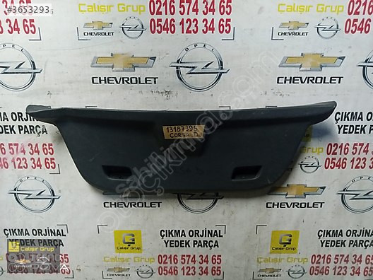 OPEL CORSA D ARKA BAGAJ KAPAĞI KAPLAMASI OEM 13187396