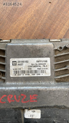 CHEVROLET CRUZE 25186182 MOTOR BEYNİ OTO FEDAİ