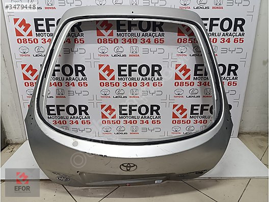 TOYOTA COROLLA BAGAJ KAPAĞI ÇIKMA ORİJİNAL PARÇA 1999-2000